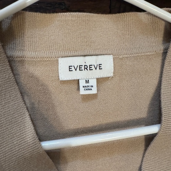 Evereve button up academic preppy sweater vest collegiate size M minimalist 90’s - Picture 6 of 8